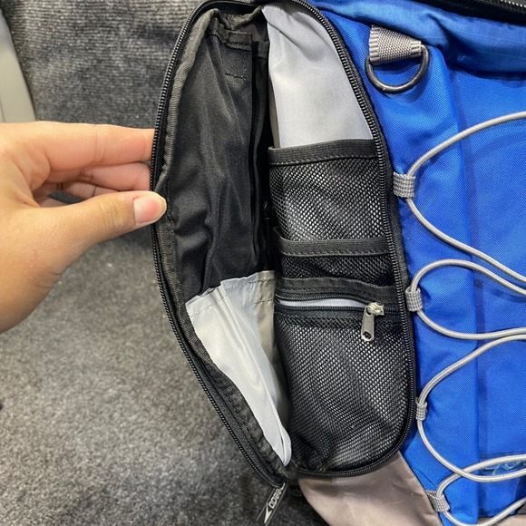 Speedo Quantum A0323 Blue/Gray Athletic Swim Gear Nylon/Polyester Team Backpack - Picture 14 of 16